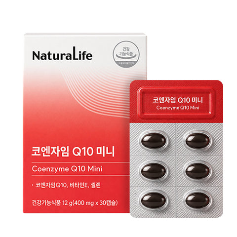 Alive Natural Life Coenzyme Q10 Mini 30 Capsules (1 Box)