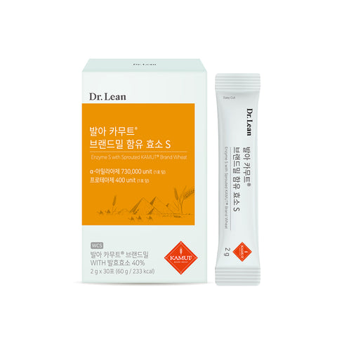 Dr. Lean Germinated Kamut Enzyme S 2g x 30 sachets x 6 (6-Month Supply)