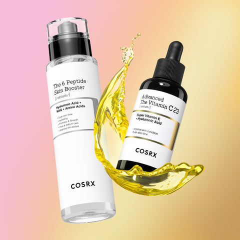 COSRX Advanced Vitamin C 23 Booster Set (Vitamin C 23 Serum 20ml + 6 Peptide Serum 150ml)