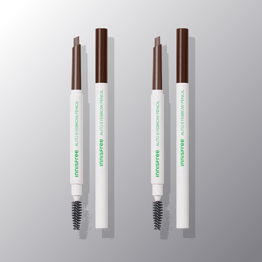 Innisfree Flat Eyebrow Pencil 0.3g (2-Pack) No.5 Deep Night Espresso Brown