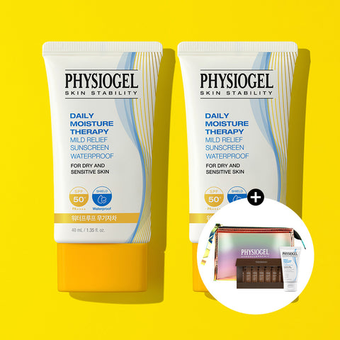 Physiogel DMT Mild Relief Sunscreen 40ml x2 Set