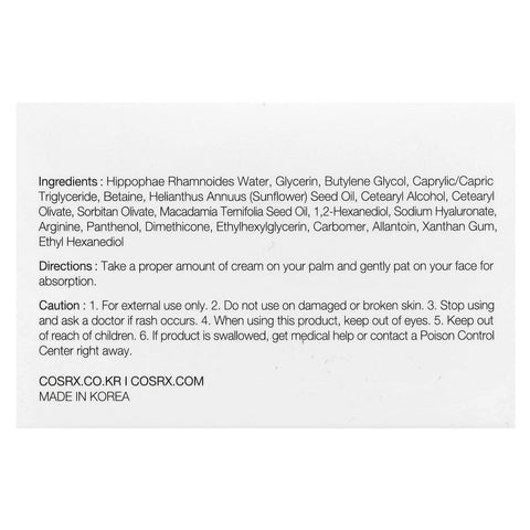 Soonsu Beauty Hyaluronic Acid Intensive Cream texture close-up