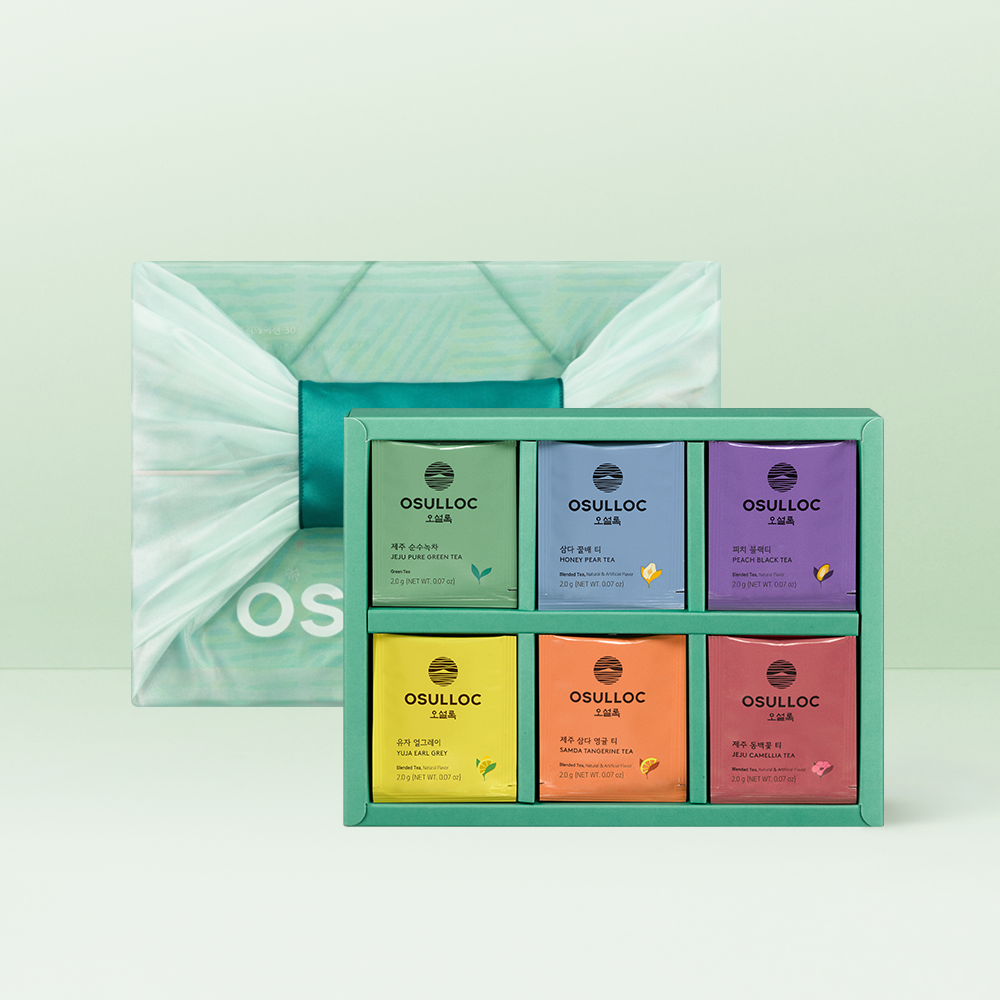 OSULLOC Tea Variation 30 6 Types x 5 Bags