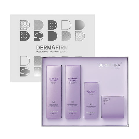 Dermafirm Repair R4 Line 4-Piece Gift Set (Toner + Ampoule + Emulsion + Cream)