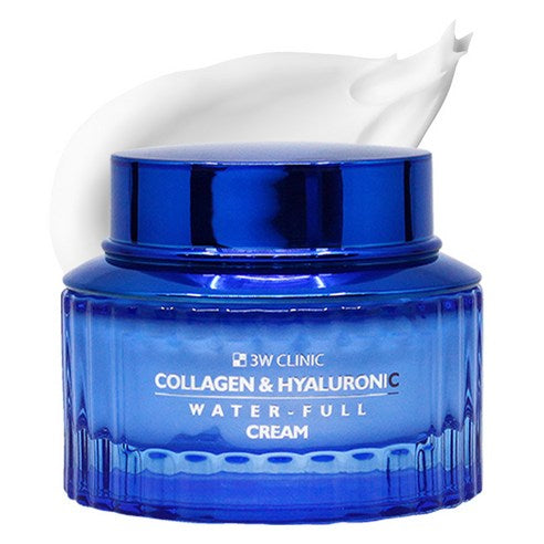3W CLINIC Collagen & Hyaluronic Water-Full Cream 55g