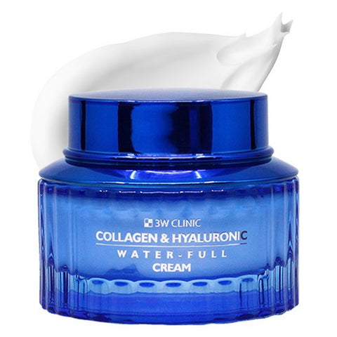 3W CLINIC Collagen & Hyaluronic Water-Full Cream 55g