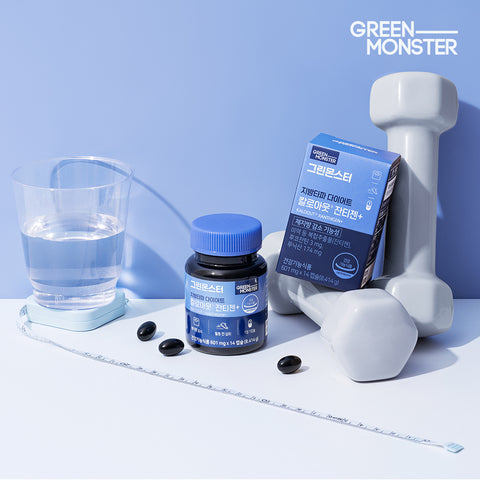 Green Monster Jantigen+ Cal-Out Diet Capsules 601 mg 14 Capsules x 4 Pack