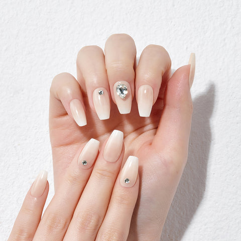 Dashing Diva Magic Press Dia Island (Coffin) Nail Tips