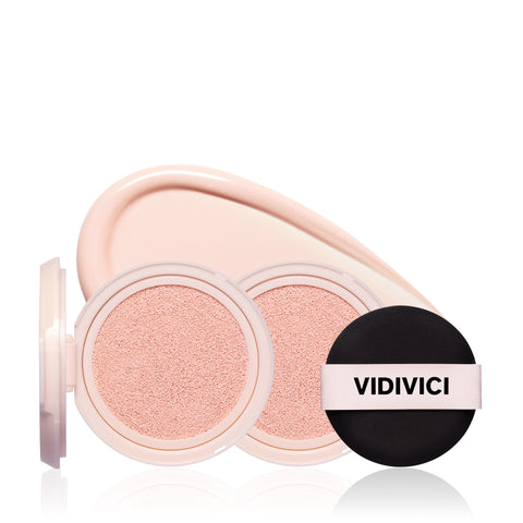 VIDIVICI Skin Illumination Tone-up Sun Cushion Refill (2-Pack)