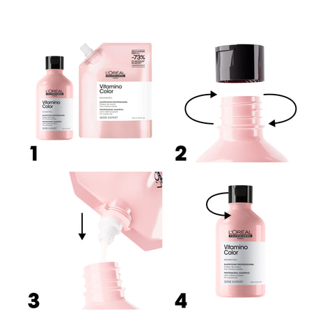 L'Oreal Professionnel Vitamino Color Shampoo Refill 500ml