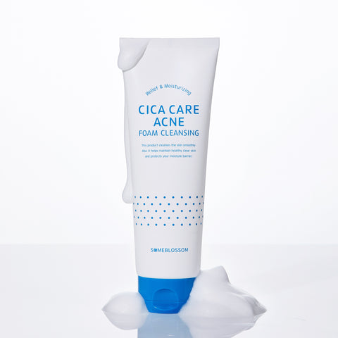 Someblossom Low-Irritation Cica Care Salicylic BHA Foam Cleanser 250ml