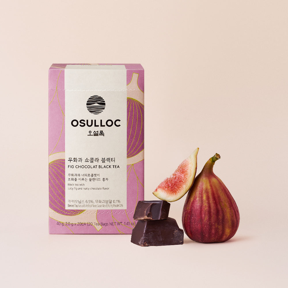 OSULLOC Fig Chocola Black Tea 20 Tea Bags 40g