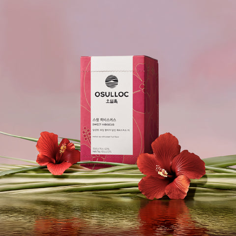 OSULLOC Sweet Hibiscus Tea Bags 20Count 36 g