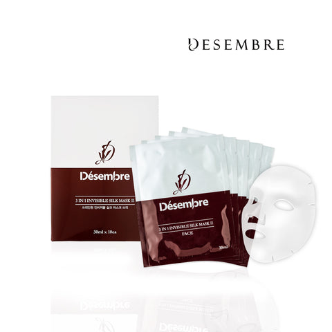Desembre 3-in-1 Invisible Silk Mask III 10 sheets