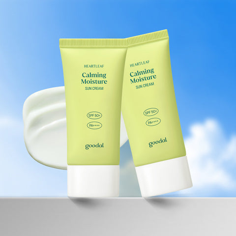 Goodal Clear Houttuynia Soothing Moisture Sunscreen 50ml (2 Pack)