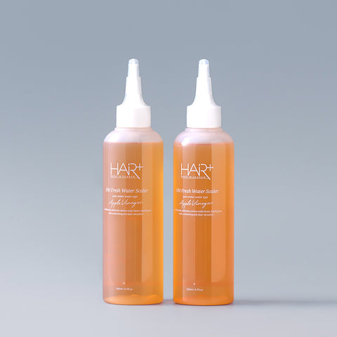 HairPlus Offresh Apple Vinegar Scalp Scrub Water Scaler 200ml (2 Pack)