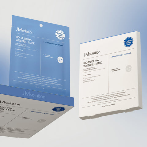 JM Solution Bio Multi Hia Waterful Hydrogel Mask 4P (Cooling Mask Pack)