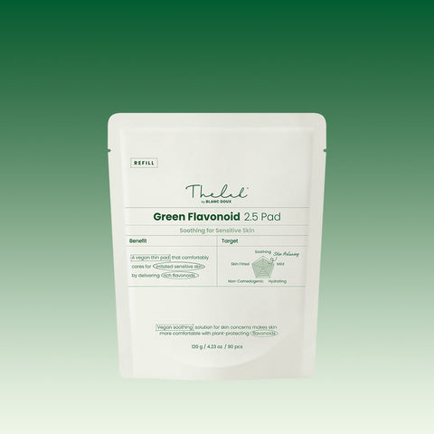 THE LAB by blanc doux Green Flavonoid Soothing Toner Pads 90-Sheet Refill