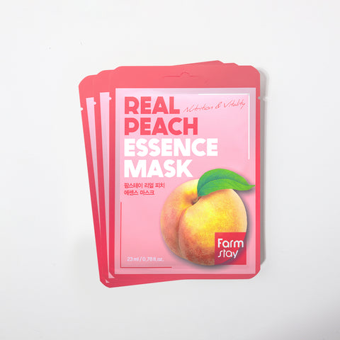 Farmstay Real Essence Mask Combo Pack ver.1 (1 box, 12 sheets)