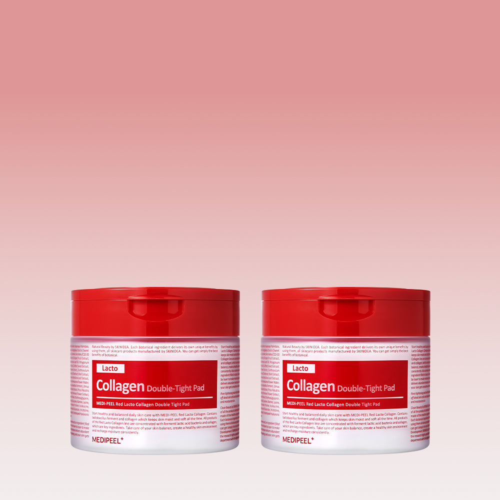 Medipeel Red Lacto Collagen Double Tight Pad 70 Sheets (2 Pack)