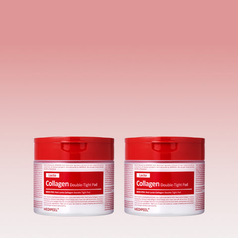 Medipeel Red Lacto Collagen Double Tight Pad 70 Sheets (2 Pack)