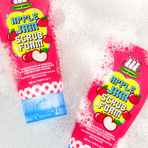 Chasing Rabbit Apple Jam Scrub Cleansing Foam 120ml