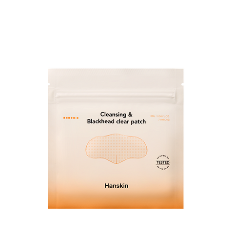 Hanskin Blackhead Removal Trial Set ? Clear Patch 7pcs & Cleansing Pads 10pcs