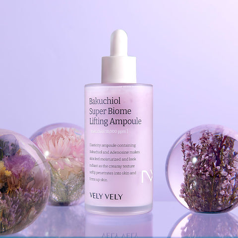 VELY VELY Bakuchiol SuperBiome Lifting 2-Piece Set (Ampoule 100ml + Serum Mist 100ml)