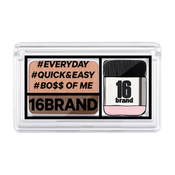 Chosungah Beauty TM Megafit Foundation Set (Foundation, Eye Magazine, Satin Lipstick, Mirror & Pouch)