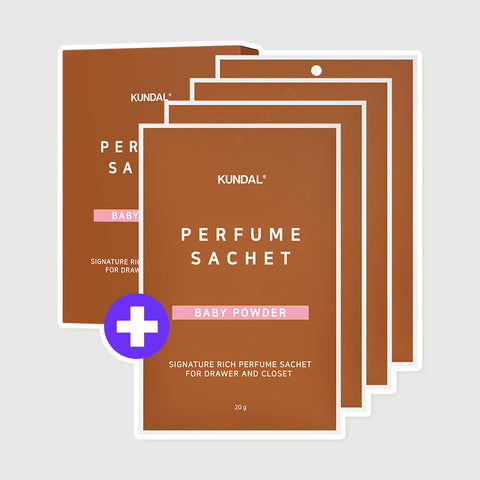 Kundal Signature Rich Perfume Wardrobe Hanger Air Freshener 20g (4 Pack) - Baby Powder