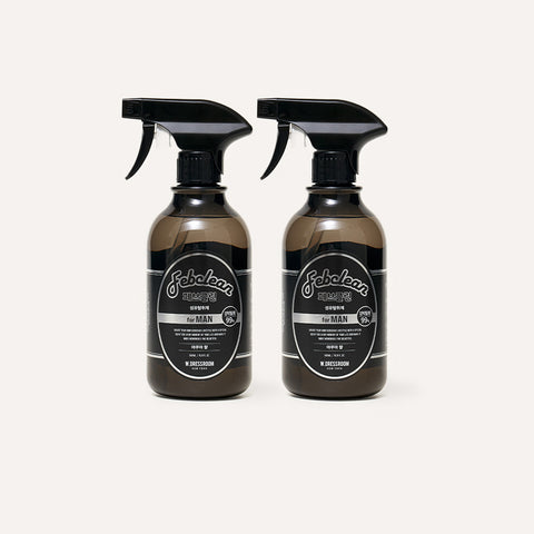 W.Dressroom Febclean For Men Aqua 500ml (2 pack)