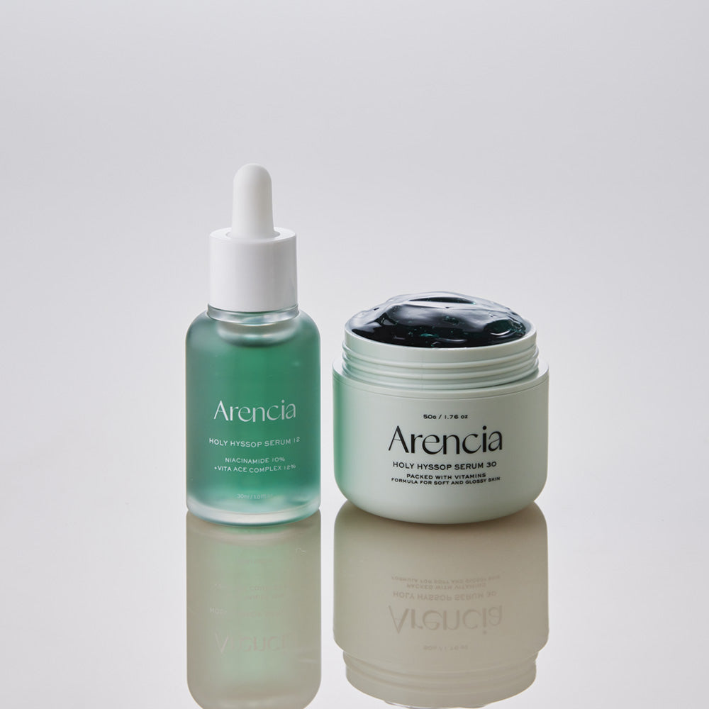 Arencia Holy Hyssop Serum 12 30ml + Serum 30 50g