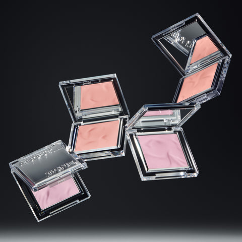 Abouttone Fluffy Wear Blusher 2-Piece Set (Brush Included) 4.3 g