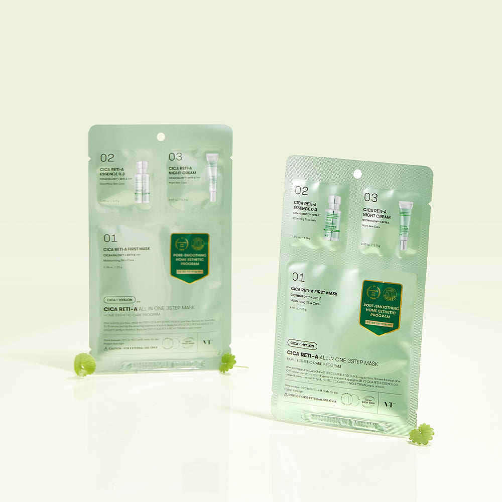VT Cica Reti-A All In One 3 Step Mask 5P