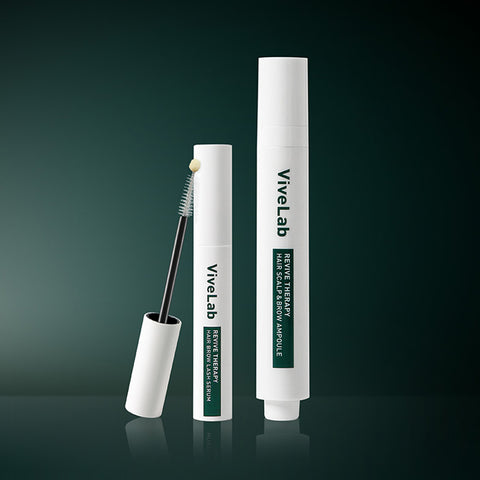 Vivelab Double Care 2-Set (2 Lash Serums + 2 Scalp Ampoules)