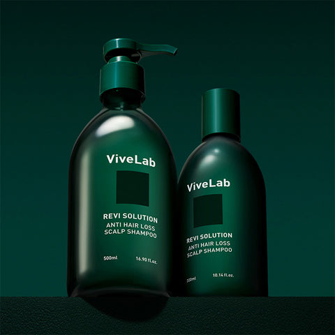 Vivelab Revi Solution Anti Hair Loss Scalp Shampoo - Woody Floral Musk, 300ml (2 Pack)
