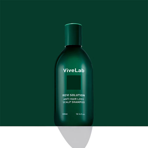 Vivelab Revi Solution Anti Hair Loss Scalp Shampoo - Woody Floral Musk, 300ml (2 Pack)