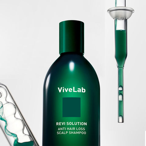 Vivelab Revi Solution Anti Hair Loss Scalp Shampoo - Woody Floral Musk, 300ml (2 Pack)