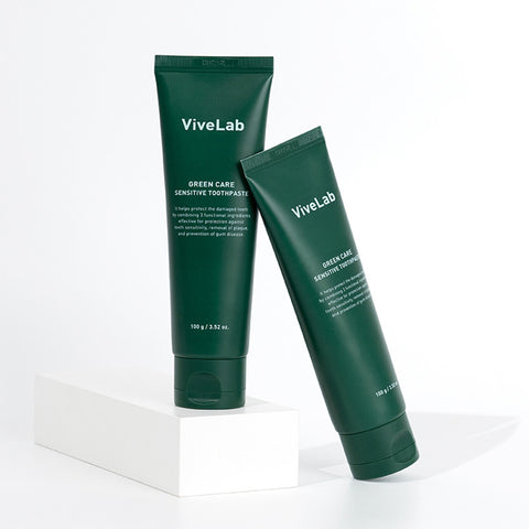 Vivelab Green Care Sensitive Toothpaste 100g (3 Pack)