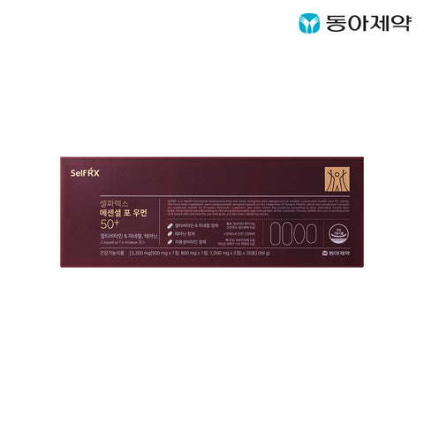 Dong-A Pharm Selparex Daily Multivitamin Essential for Women 50+ (3.4g x 30 packets)