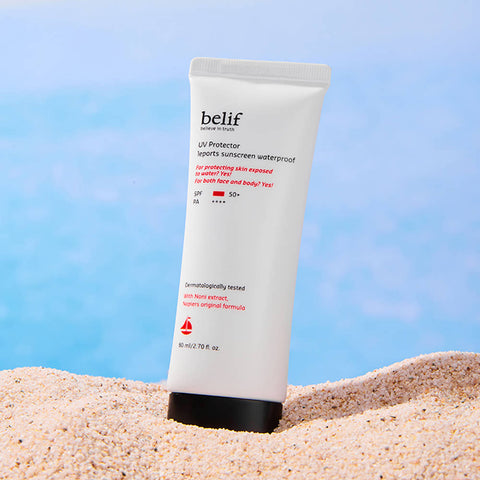 belif UV Protector Sports Sunscreen Waterproof SPF50+ PA++++ 80ml