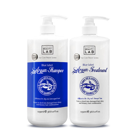 ParkJun Blue Label Argan Shampoo & Treatment 1150ml Set