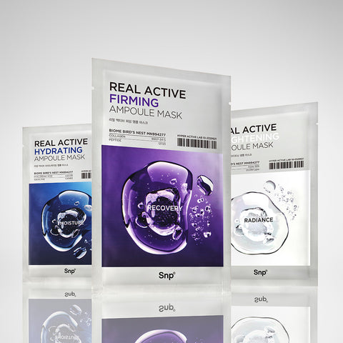 SNP Real Active Firming Ampoule Mask Pack 10 Sheets