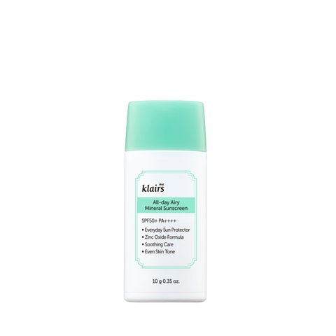 Dear Klairs All Day Airy Mineral Sunscreen 10g