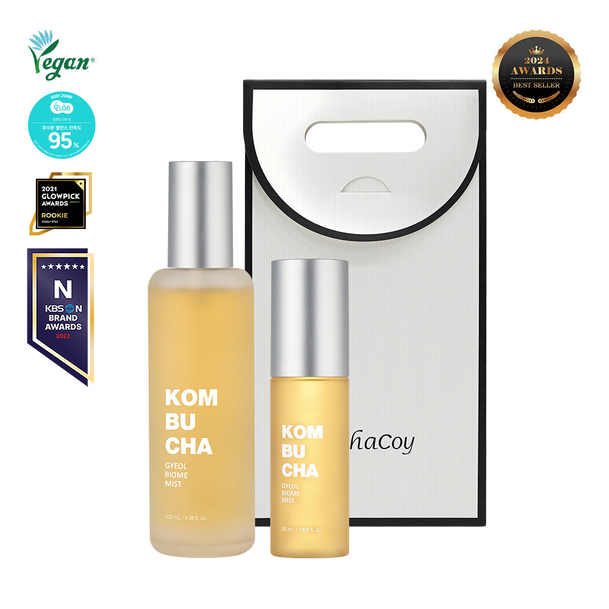 Elishacoy Kombucha Gyeol-Biome Mist Set (100ml + 50ml)