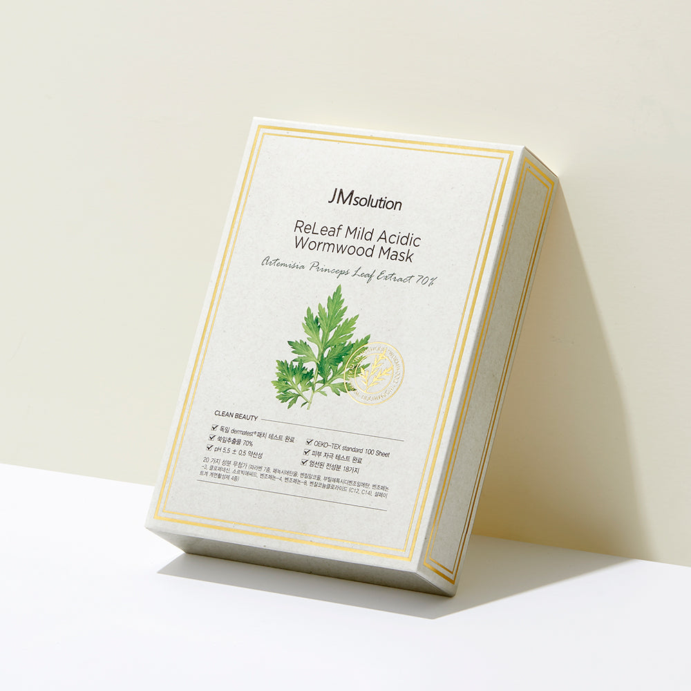 JM Solution Relief Mild pH Mugwort Sheet Mask 30ml