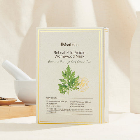JM Solution Relief Mild pH Mugwort Sheet Mask 30ml