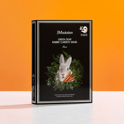 JM Solution Green Deer Rabbit Carrot Mask Pure 30ml 10P