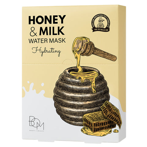 BOM Honey & Milk Mask Pack 25ml (10 Sheets)
