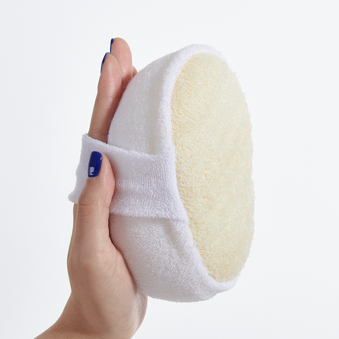Offon Natural Loofah Body Sponge